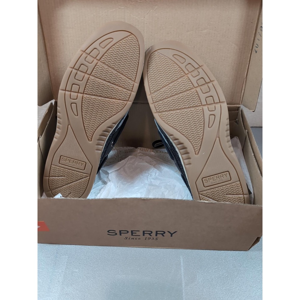 Sperry Top-Sider Bluefish Herring Navy Leather Boat Shoes STS99429 Womens 8.5 M - Picture 6 of 9